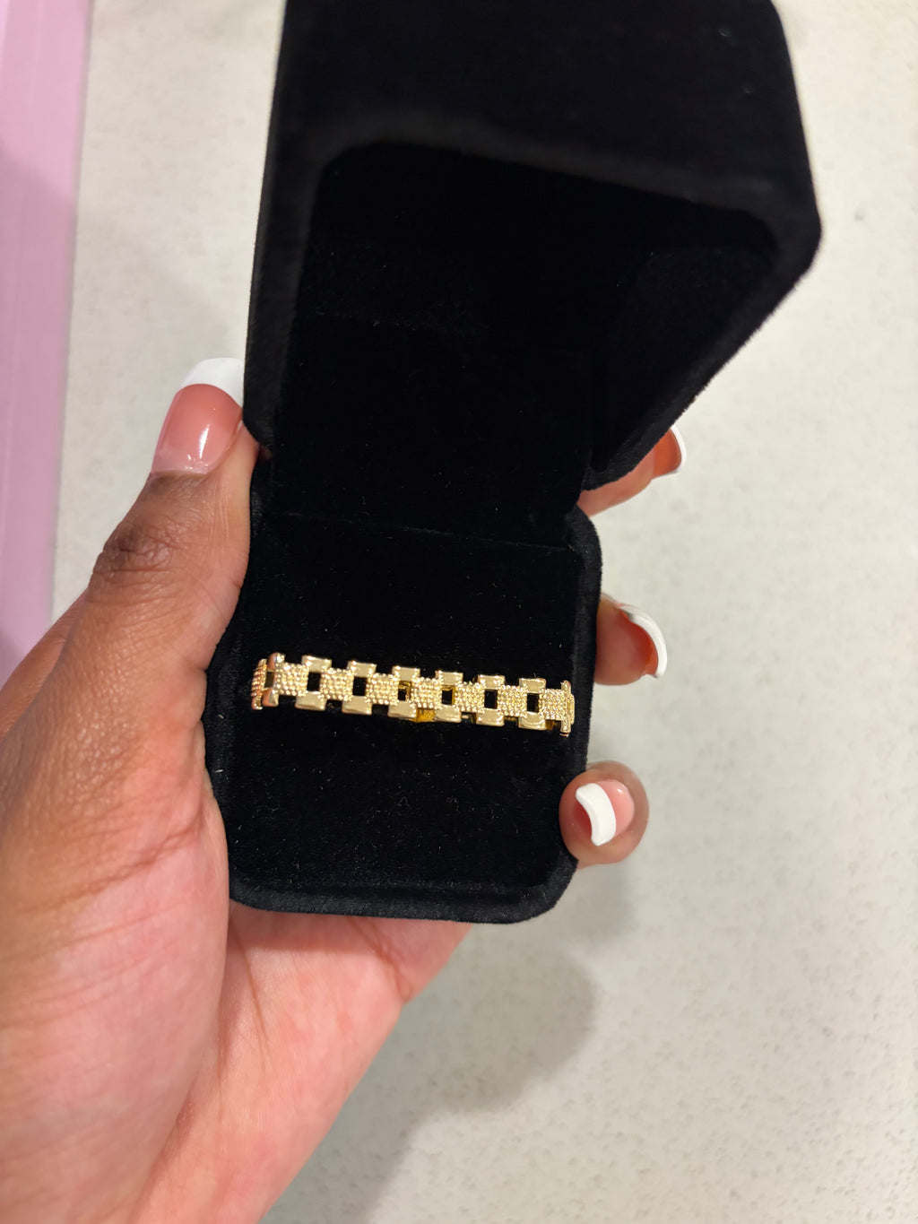 TWO FINGER ROLEX RING