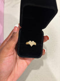 PIXEL HEART BLING RING