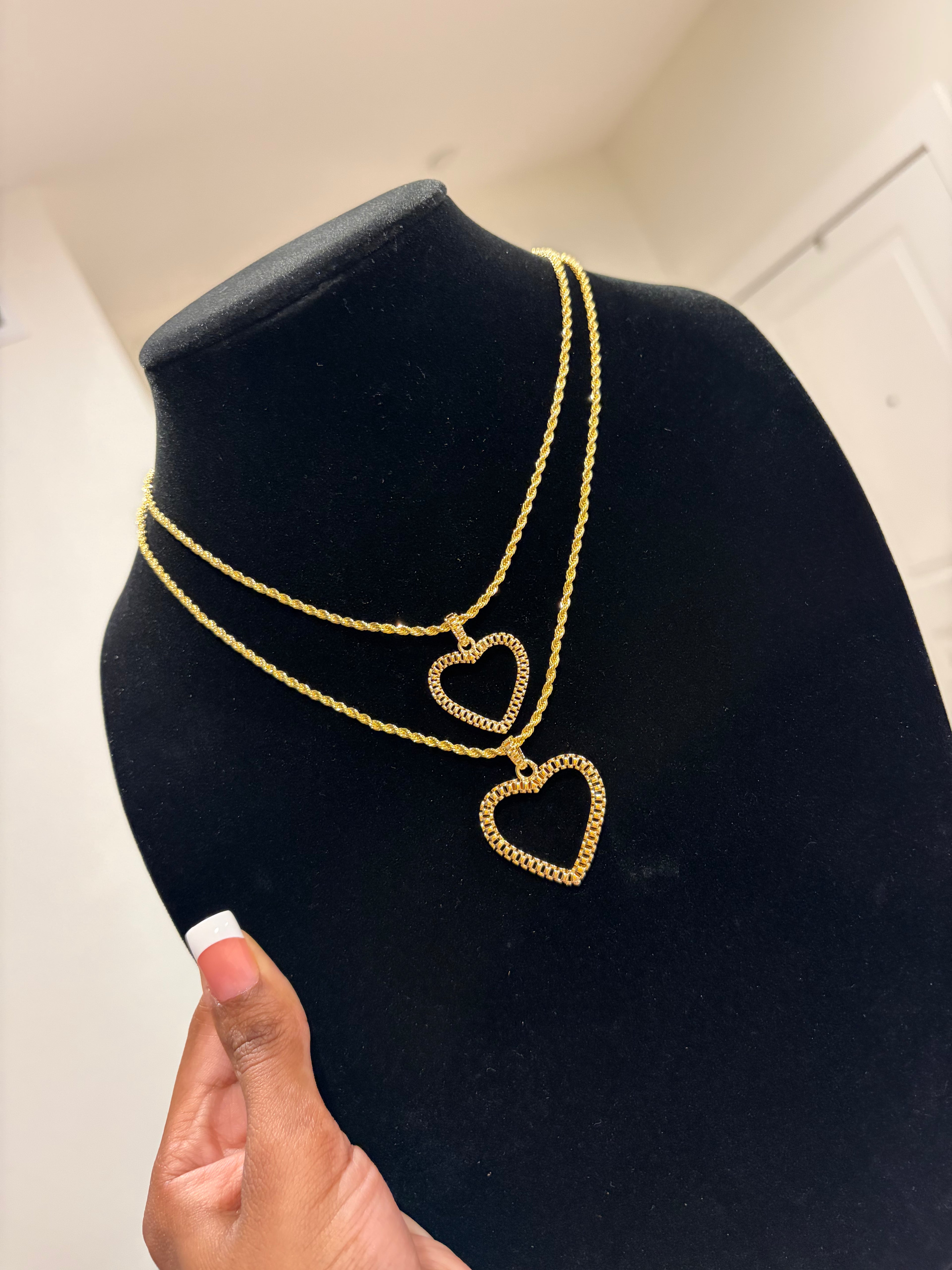 ROLEX HEART NECKLACE